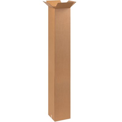 10 x 10 x 60" Tall Corrugated Boxes