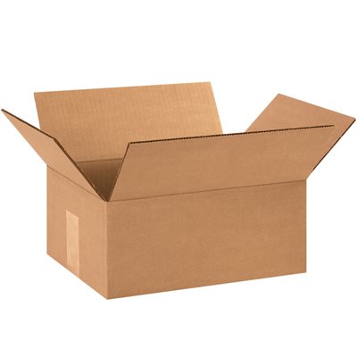 10 x 7 x 3" Flat Corrugated Boxes