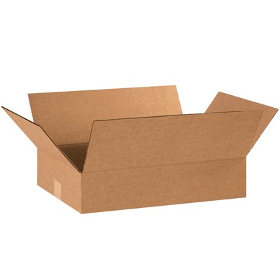 20 x 12 x 4" Flat Corrugated Boxes