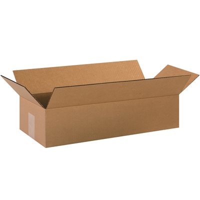 20 x 8 x 4" Long Corrugated Boxes