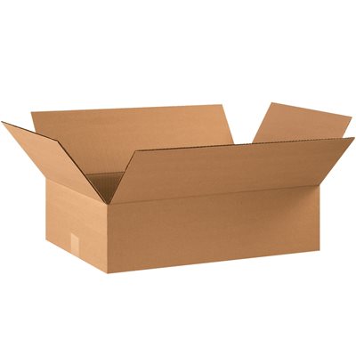 22 x 14 x 6" Flat Corrugated Boxes