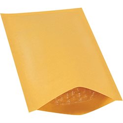 5 x 10" Kraft #00 Heat-Seal Bubble Mailers