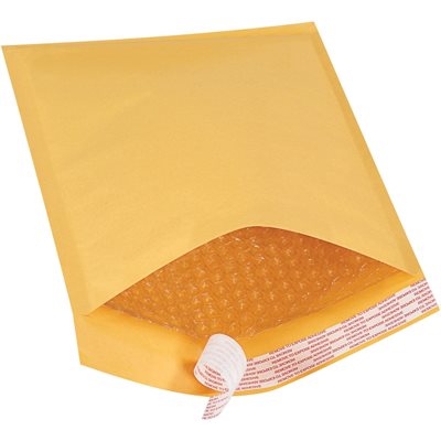 8 1/2 x 12" Kraft (25 Pack) #2 Self-Seal Bubble Mailers