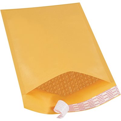 8 1/2 x 14 1/2" Kraft (25 Pack) #3 Self-Seal Bubble Mailers