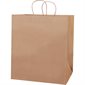 14 x 10 x 15 1/2" Kraft Paper Shopping Bags