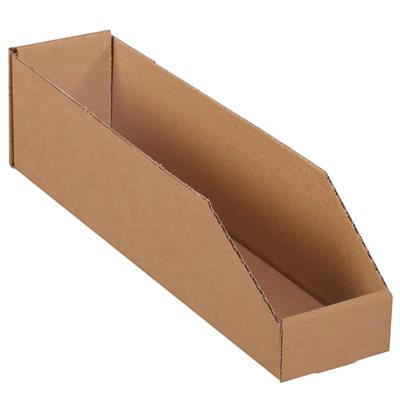 4 x 18 x 4 1/2" Kraft Bin Boxes