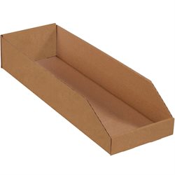 8 x 24 x 4 1/2" Kraft Bin Boxes