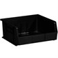 10 7/8 x 11 x 5" Black Plastic Stack & Hang Bin Boxes