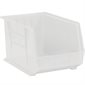16 x 11 x 8" Clear Plastic Stack & Hang Bin Boxes
