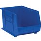 18 x 11 x 10" Blue Plastic Stack & Hang Bin Boxes