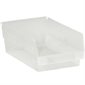 11 5/8 x 8 3/8 x 4" Clear Plastic Shelf Bin Boxes