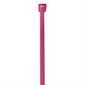 4" 18# Fluorescent Pink Cable Ties