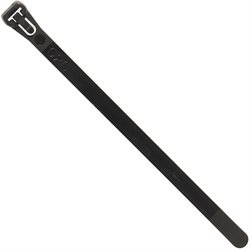 5 1/2" 50# Black Releasable Cable Ties