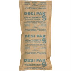 3 x 6 x 3/8" Kraft Clay Desiccants - 34 Gallon Drum