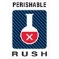 4 x 6" - "Perishable Rush" Labels