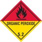 4 x 4" - "Organic Peroxide - 5.2" Labels