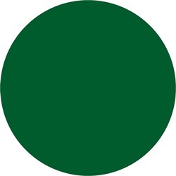 3/4" Green Inventory Circle Labels