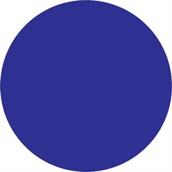 1" Dark Blue Inventory Circle Labels