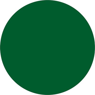 1" Green Inventory Circle Labels