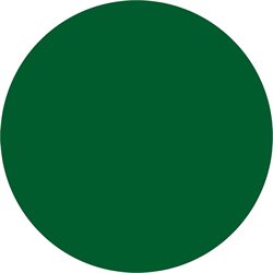 1 1/2" Green Inventory Circle Labels