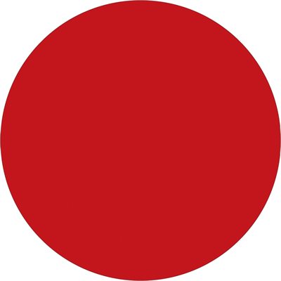2" Red Inventory Circle Labels