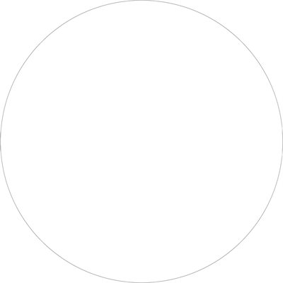 2" White Inventory Circle Labels