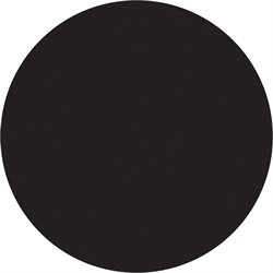 2" Black Inventory Circle Labels