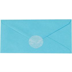 2" Frosty White Circle Paper Mailing Labels