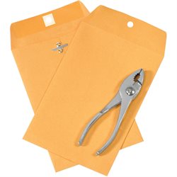 6 x 9" Kraft Clasp Envelopes