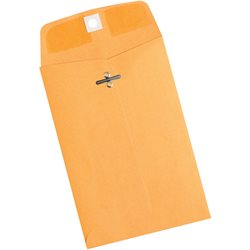 5 x 7 1/2" Kraft Clasp Envelopes