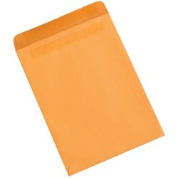 9 1/2 x 12 1/2" Kraft Redi-Seal Envelopes