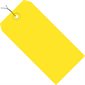 6 1/4 x 3 1/8" Yellow 13 Pt. Shipping Tags - Pre-Wired