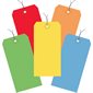 4 3/4 x 2 3/8" Assorted Color 13 Pt. Shipping Tags - Pre-Wired