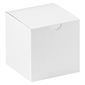 4 x 4 x 4" White Gift Boxes