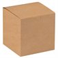 7 x 7 x 7" Kraft Gift Boxes