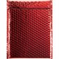 9 x 11 1/2" Red Glamour Bubble Mailers