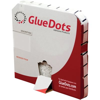 1/4" - High Tack Glue Dots® - Low Profile