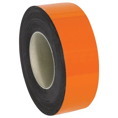 2" x 50' - Orange Warehouse Labels - Magnetic Rolls