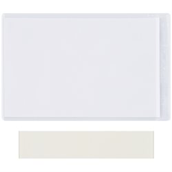 8 1/2 x 11" Super-Scan® Press-On Vinyl Envelopes