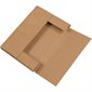 12 1/8 x 9 1/8 x 1" Kraft Easy-Fold Mailers