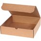 12 x 11 3/4 x 3 1/4" Kraft Literature Mailers