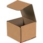 5 x 4 x 4" Kraft Corrugated Mailers