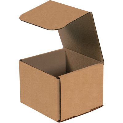 5 x 5 x 4" Kraft Corrugated Mailers