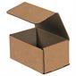 6 x 4 x 3" Kraft Corrugated Mailers