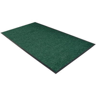 3 x 5' Forest Green Deluxe Vinyl Carpet Mat