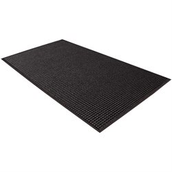 3 x 10' Charcoal Deluxe Rubber Backed Carpet Mat