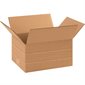 10 x 8 x 6" Multi-Depth Corrugated Boxes