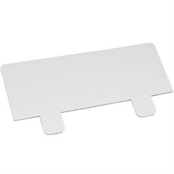 Tray Counter Display White Header Cards