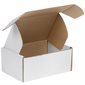 9 x 6 1/4 x 4" White Deluxe Literature Mailers