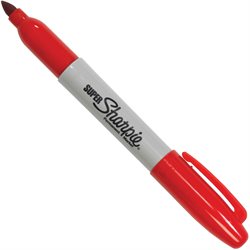 Red Super Sharpie® Markers